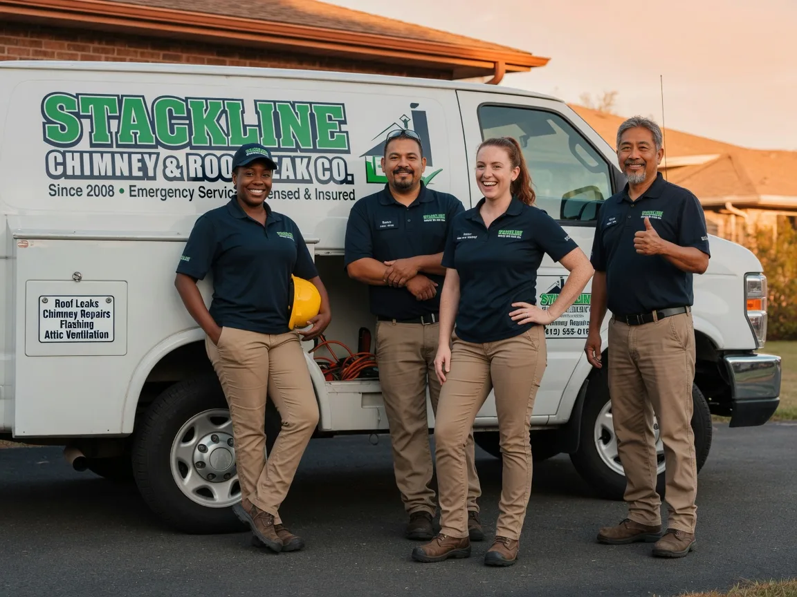 Chimney flashing repair company in Unionville, MO